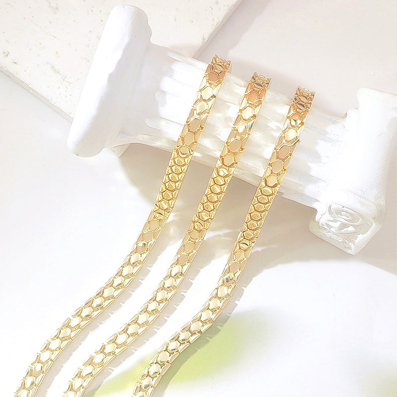 Elegantes Damen-Goldketten-Armband