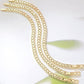 Elegantes Damen-Goldketten-Armband