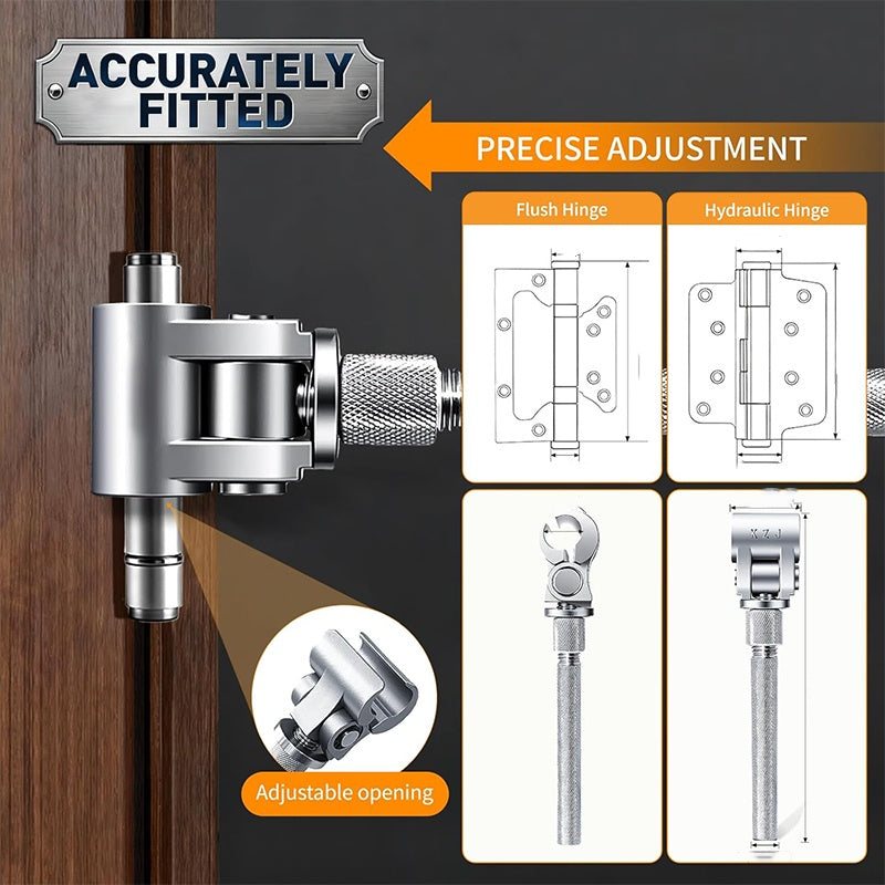 ⏰【 Limitiertes Angebot – 50% Rabatt】🛠️Universeller verstellbarer Türscharnier-Schlüssel