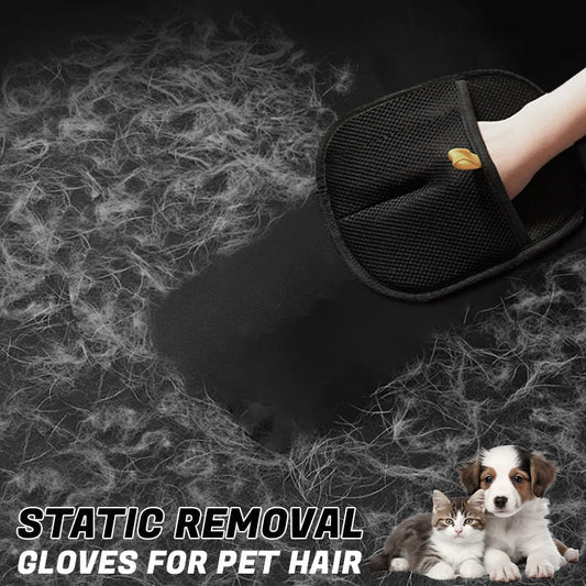 🎉 Sale 2026 — Über 27.400 verkauft! ⏰ Wiederverwendbare Antistatik-Handschuhe zur Tierharentfernung｜Fusselentferner für alle Oberflächen ✨