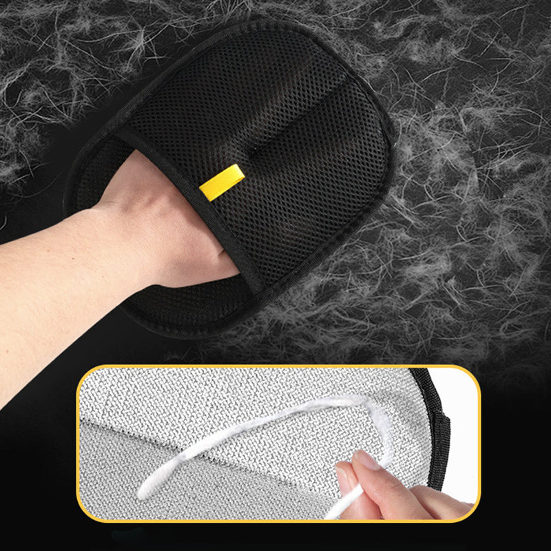 🎉 2026 Sale — Over 27400 Sold! ⏰Reusable Static Pet Hair Removal Gloves｜Multi-Surface Lint Remover ✨