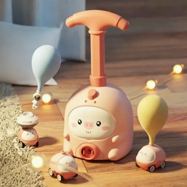 🔥🎈 JETZT 50 % RABATT! Beliebtes Weihnachtsgeschenk – Power Toys – Aerodynamic Balloon Cars – Raketenauto & Raketenstartset – lehrreich, kreativ und perfekt als Weihnachtsgeschenk – für Kinder, die Wissenschaft und Geschwindigkeit lieben 🚗✨