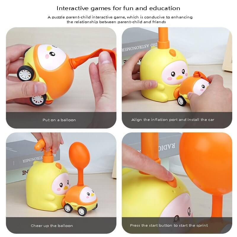 🔥🎈 JETZT 50 % RABATT! Beliebtes Weihnachtsgeschenk – Power Toys – Aerodynamic Balloon Cars – Raketenauto & Raketenstartset – lehrreich, kreativ und perfekt als Weihnachtsgeschenk – für Kinder, die Wissenschaft und Geschwindigkeit lieben 🚗✨