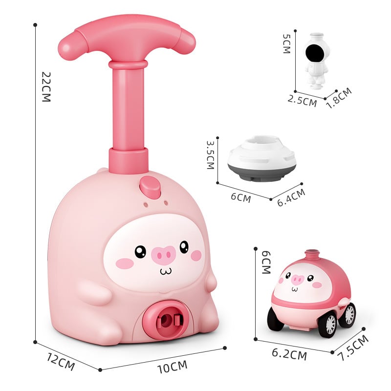 🔥🎈 JETZT 50 % RABATT! Beliebtes Weihnachtsgeschenk – Power Toys – Aerodynamic Balloon Cars – Raketenauto & Raketenstartset – lehrreich, kreativ und perfekt als Weihnachtsgeschenk – für Kinder, die Wissenschaft und Geschwindigkeit lieben 🚗✨
