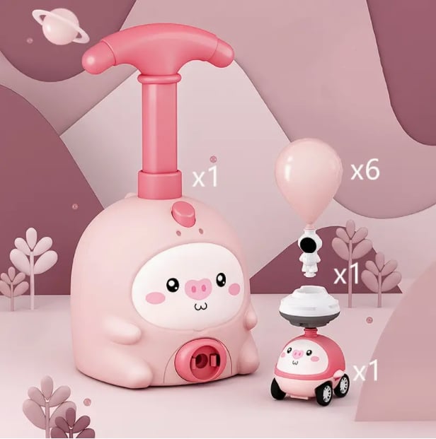 🔥🎈 JETZT 50 % RABATT! Beliebtes Weihnachtsgeschenk – Power Toys – Aerodynamic Balloon Cars – Raketenauto & Raketenstartset – lehrreich, kreativ und perfekt als Weihnachtsgeschenk – für Kinder, die Wissenschaft und Geschwindigkeit lieben 🚗✨