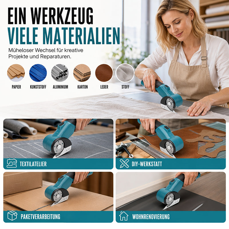 📢📢50% RABATT !!⏰ Kabelloser Multi-Cutter – Leistungsstark, Präzise, Kabellos ✨