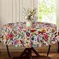 🌸50% RABATT!🏡✨ Retro Blumen Tischdecke – Stilvoll für Esszimmer & Garten