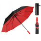 ☂️  Großer automatischer Sonne- & Regenschirm – 3-fach Automatik, windfest & UPF 50+ – Extra großes Dach (Ø 105–125 cm) – Ideal für Pendler & Familien ✨