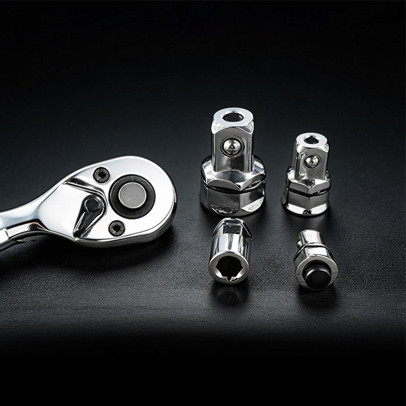 🔧 SOLDES 2026 – PLUS DE 23 700 VENDUS ! 🔩 Jeu d’Adaptateurs Douilles Acier CR-V pour Clé à Cliquet – Chrome-Vanadium – Éjection Rapide & Hexagonal Encastré for Mécanique Pro