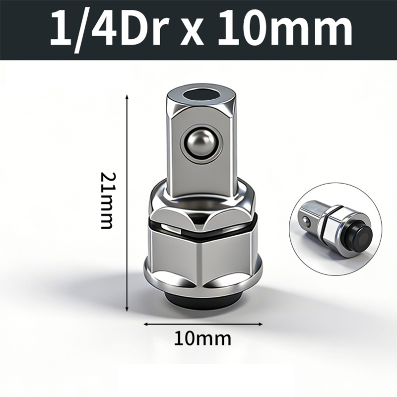 🔧 SOLDES 2026 – PLUS DE 23 700 VENDUS ! 🔩 Jeu d’Adaptateurs Douilles Acier CR-V pour Clé à Cliquet – Chrome-Vanadium – Éjection Rapide & Hexagonal Encastré for Mécanique Pro