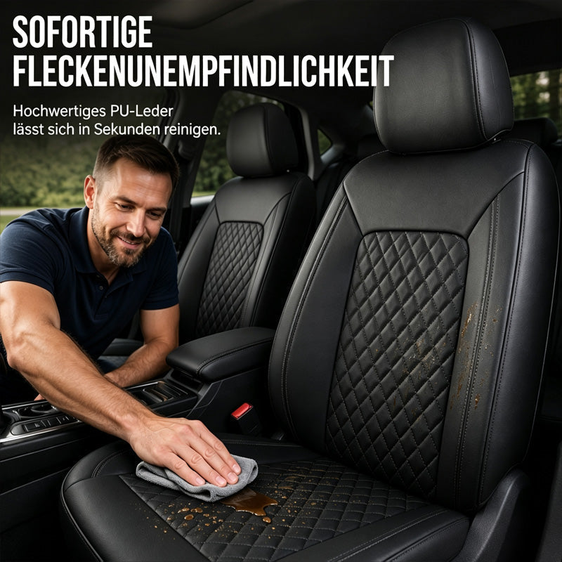 🚗 50% RABATT! 🛋️ Universelles Autositzbezug-Set aus PU-Leder – Atmungsaktiv, pflegeleicht & passgenau – Perfekter Schutz & Komfort für alle Fahrzeuge ✨