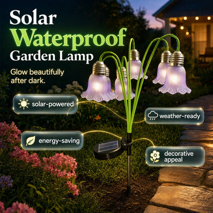 ⏳Solar-Blumenleuchten, Gartendekoration für den Außenbereich💐💡