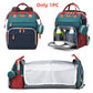 🔄 2-in-1: Faltbare Wickeltasche + Mobile Wickelstation 👶🧳 | Der ultimative Reisebegleiter! ⭐