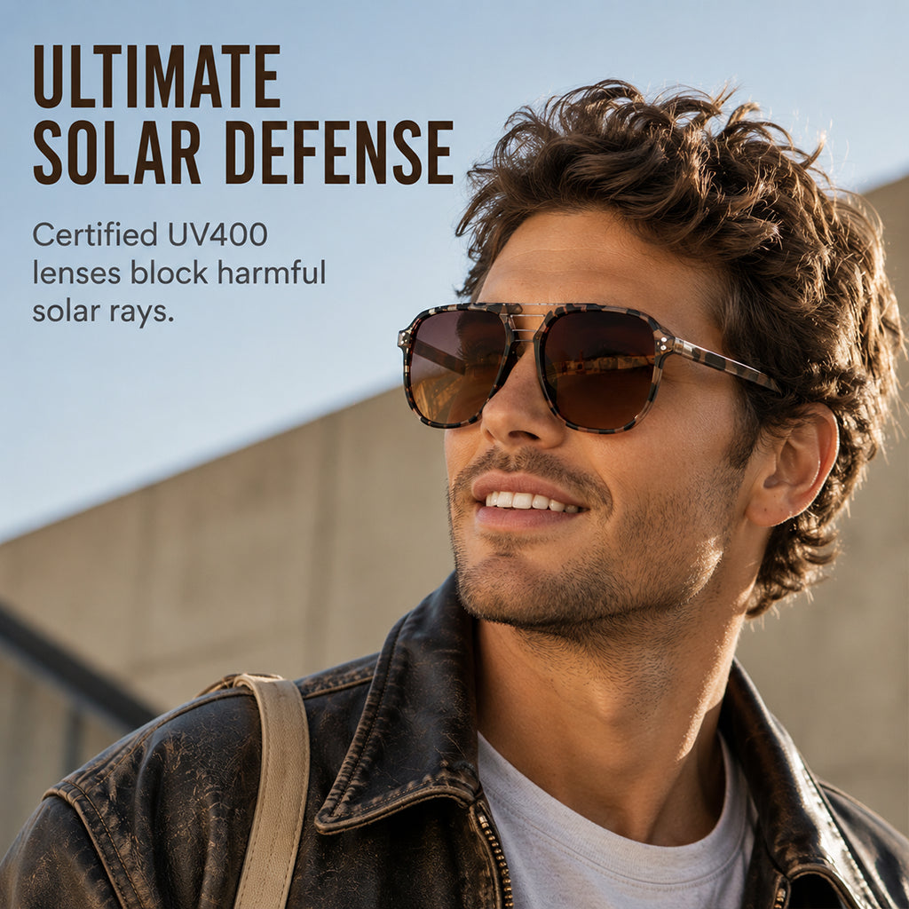 📢📢50% RABATT JETZT!! ⏰Trendige UV400 Sonnenbrille für Herren & Damen – 12 Farben