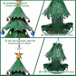 Weihnachtlicher Baum-Vogelfutterspender