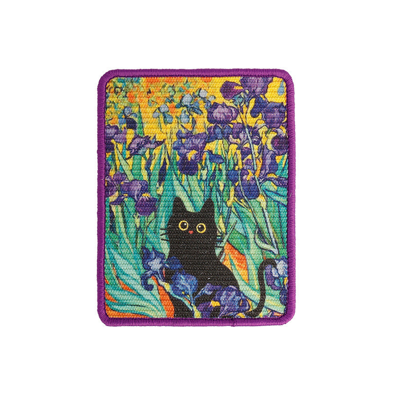 🐱 50% RABATT! 🎨 Wandmontiertes Sisal-Kratzboard – Dekorativ, robust & kratzfest – Perfekt für katzenfreundliche Wohnungen & Möbelschutz 🌿