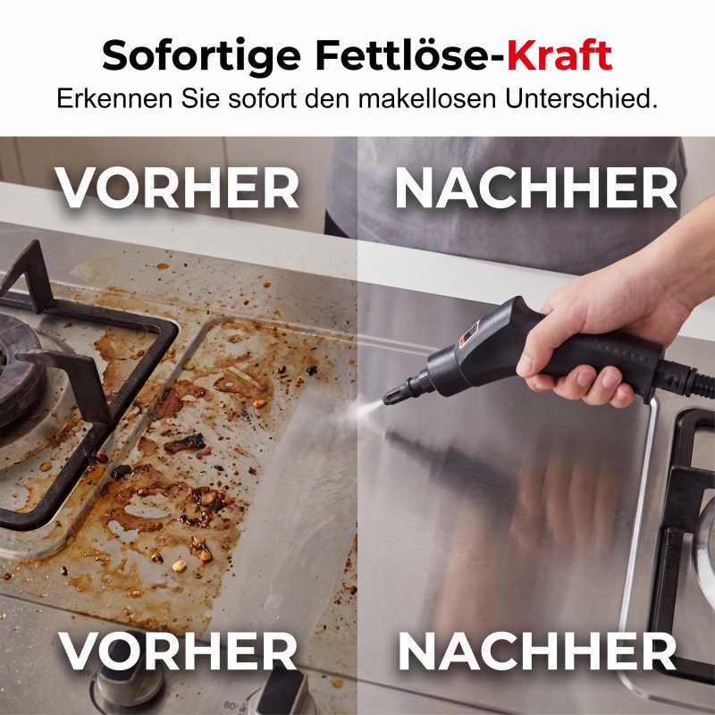 📢📢Limitiertes Angebot – 50% Rabatt !!⏰Mehrzweck-Hochdruckdampfreiniger