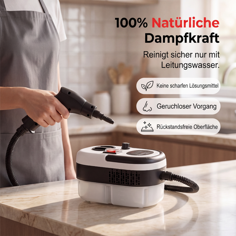 📢📢Limitiertes Angebot – 50% Rabatt !!⏰Mehrzweck-Hochdruckdampfreiniger