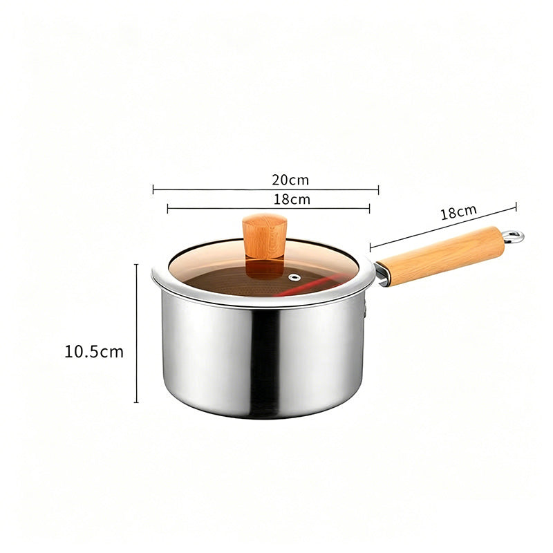 Multifunktionaler Frittiertopf aus 304 Edelstahl