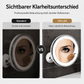 ❤️50% RABATT! LED-Schminkspiegel mit 10-facher Vergrößerung – Saugnapf-Befestigung, natürliche Lichtfarbe – ideal für Reise & Zuhause. 💡🌸