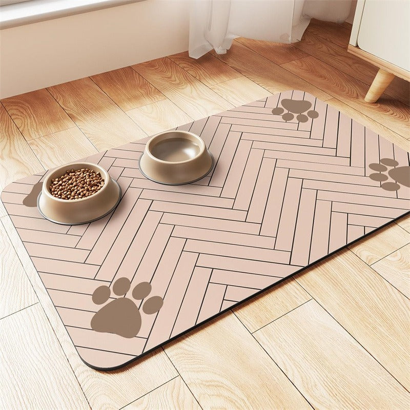 🐾 Kieselgur-Futtermatte für Hunde und Katzen