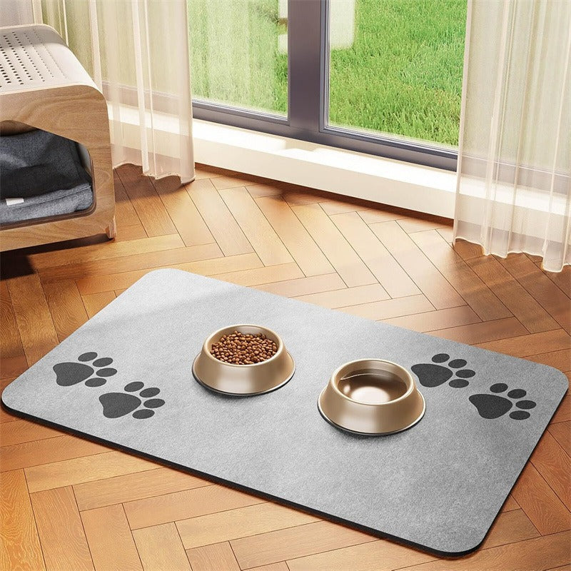 🐾 Kieselgur-Futtermatte für Hunde und Katzen