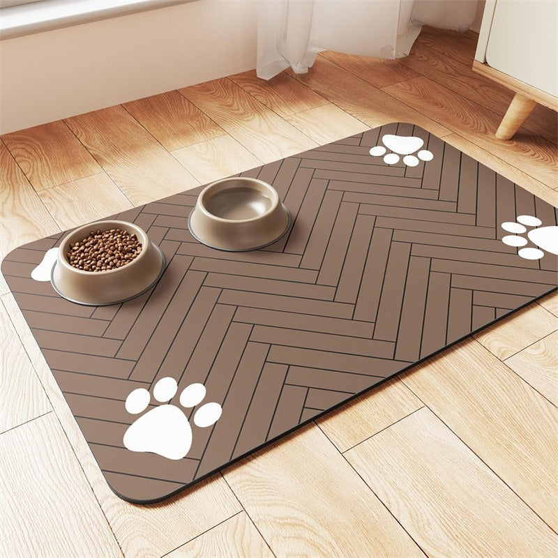 🐾 Kieselgur-Futtermatte für Hunde und Katzen