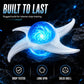 🌀 Leuchtendes Shuriken-Prop – LED-Spirale, rotierend ✅