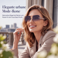 Randlose eckige Sonnenbrille für Damen