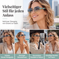 Randlose eckige Sonnenbrille für Damen