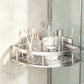 🏠 Dusch-Eckablage ohne Bohren – selbstklebendes Badezimmer-Regal, einfache Montage
