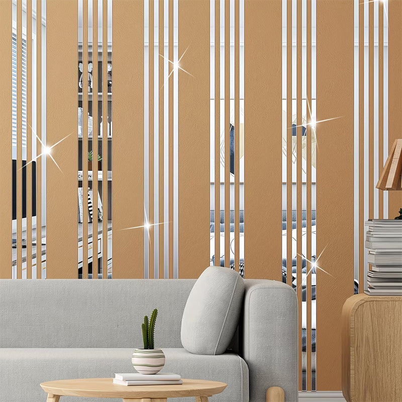 🔥Solange der Vorrat reicht 50 % Rabatt!🎉Selbstklebende Acryl-Spiegelaufkleber für Wände