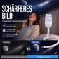 Galaxy-Projektorlampe mit Sternscheiben