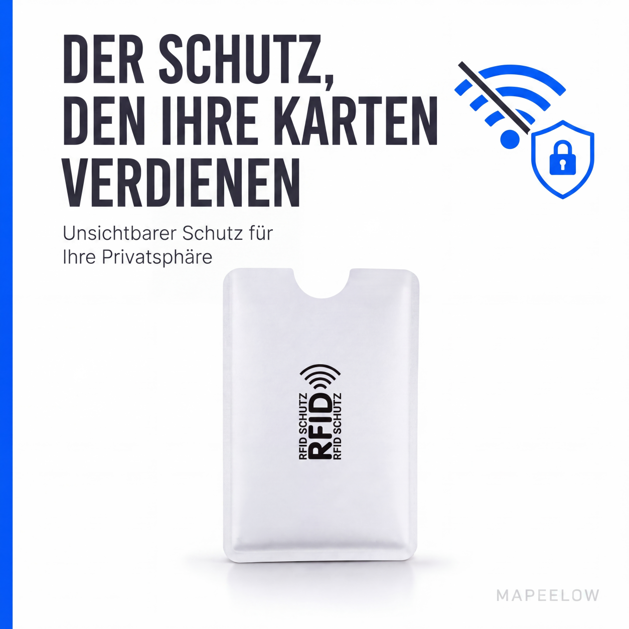 🥳2026 HEISSER VERKAUF🥳💞ÜBER 50.000 MAL VERKAUFT!🛡️💳 50 % RABATT! RFID‑blockierender Kreditkartenhalter – Schützt Ihre Karten vor digitalen Taschendieben. Schlank, langlebig & reisefreundlich – sichern Sie Ihre Identität! 🔒✨