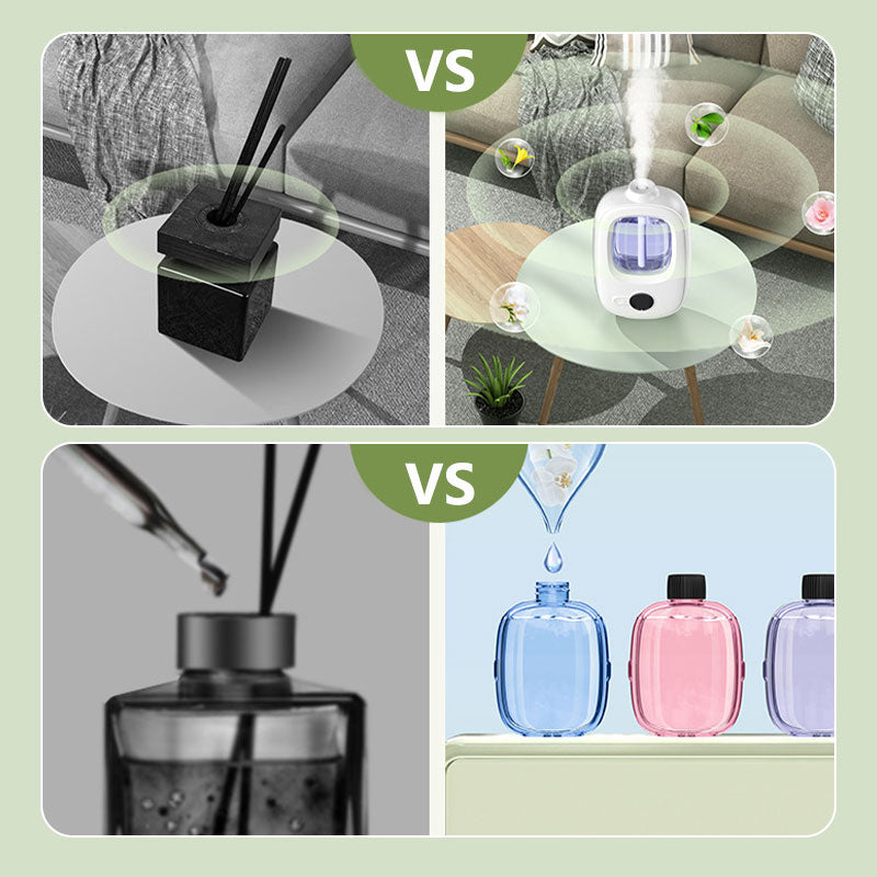 📢📢50 % RABATT! ⏰🎶 Automatischer Aromatherapie-Diffusor – Feiner Nebel, programmierbarer Timer und LED-Licht, ideal für Schlafzimmer und Büros 🌿💡