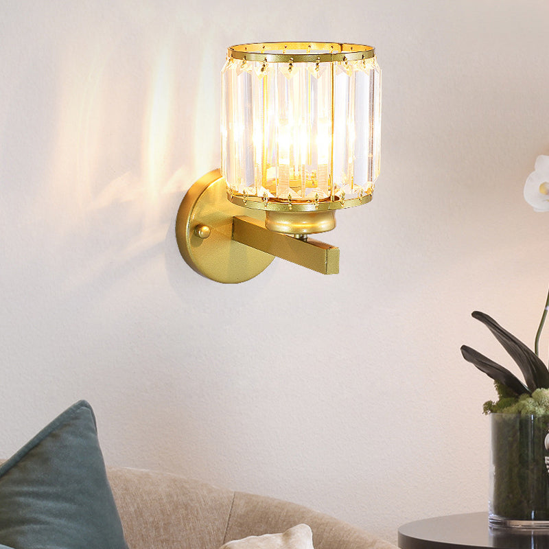 💎 50% RABATT!🏠 Kristall-Wandleuchte für gemütliches Ambiente, edler Glanz für Schlafzimmer und Wohnräume✨