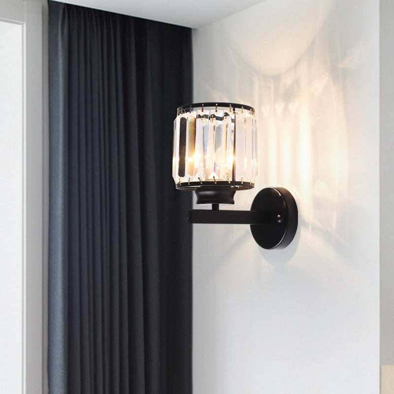 💎 50% RABATT!🏠 Kristall-Wandleuchte für gemütliches Ambiente, edler Glanz für Schlafzimmer und Wohnräume✨