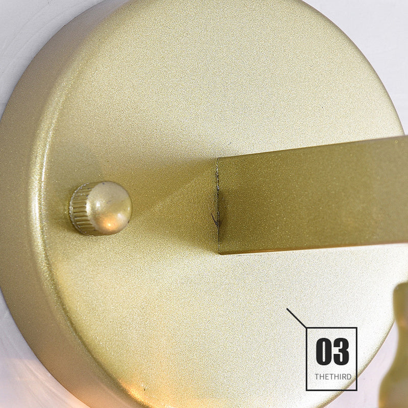 💎 50% RABATT!🏠 Kristall-Wandleuchte für gemütliches Ambiente, edler Glanz für Schlafzimmer und Wohnräume✨