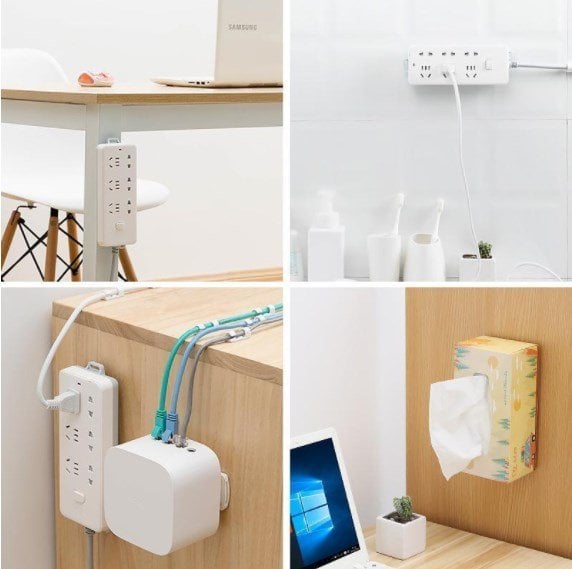 🧹 Doppelseitig klebende Wandhaken – Kein Bohren, stark haftend & rückstandslos entfernbar – Für Küche, Bad, Flur & Büro – Bis zu 5 kg Tragkraft – Einfach anbringen, sofort nutzbar ✨