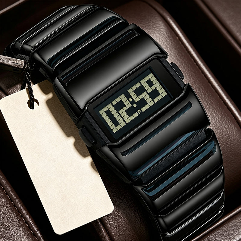 ⌚ 55% RABATT! 💼 Luxus-Digitaluhr für Herren – Poliertes Metallgehäuse, klares Display & eleganter Stil – Perfekt für Alltag, Büro & besondere Anlässe ✨