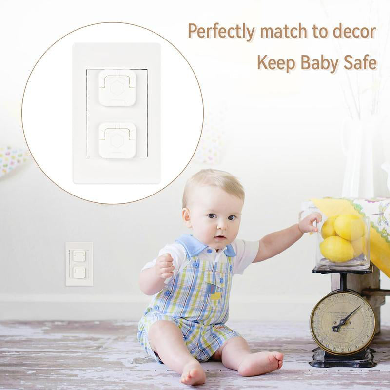 🔌 50% RABATT! 🧒 Kindersichere Steckdosenschutzabdeckung – Einfache Montage, sicher & langlebig – Ideal für US-Steckdosen & Schutz neugieriger Kinder 🏠
