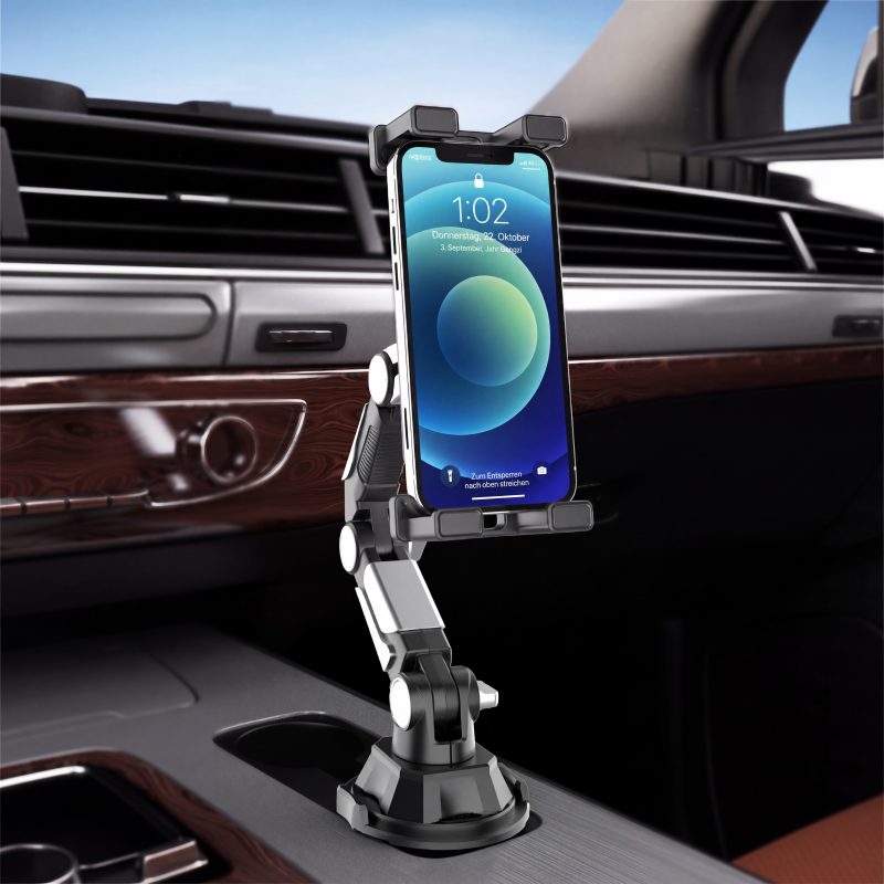 🚗 Faltbare Tablet-Halterung für Getränkehalter – flexibel, stabil & platzsparend – für sicheres Navigieren und entspannte Unterhaltung auf jeder Fahrt