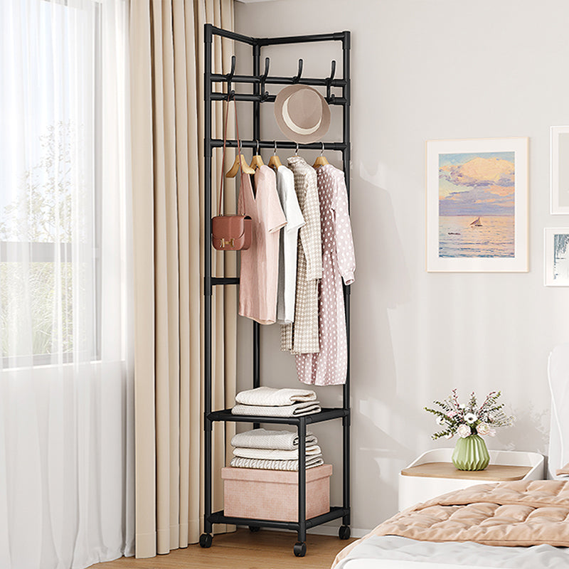 🧥 50% RABATT! 🏠 Platzsparender Kleiderständer – Kompakt, stabil & werkzeugfreier Aufbau – Ideal für Schlafzimmer, Waschküche & Laden ✨