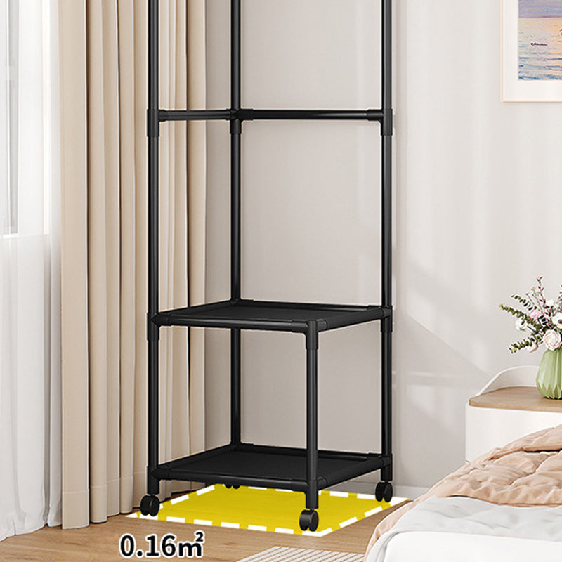 🧥 50% RABATT! 🏠 Platzsparender Kleiderständer – Kompakt, stabil & werkzeugfreier Aufbau – Ideal für Schlafzimmer, Waschküche & Laden ✨