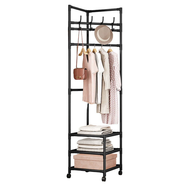 🧥 50% RABATT! 🏠 Platzsparender Kleiderständer – Kompakt, stabil & werkzeugfreier Aufbau – Ideal für Schlafzimmer, Waschküche & Laden ✨