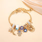 Himmelskörper Sonne Mond Charm-Armband