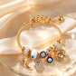 Himmelskörper Sonne Mond Charm-Armband