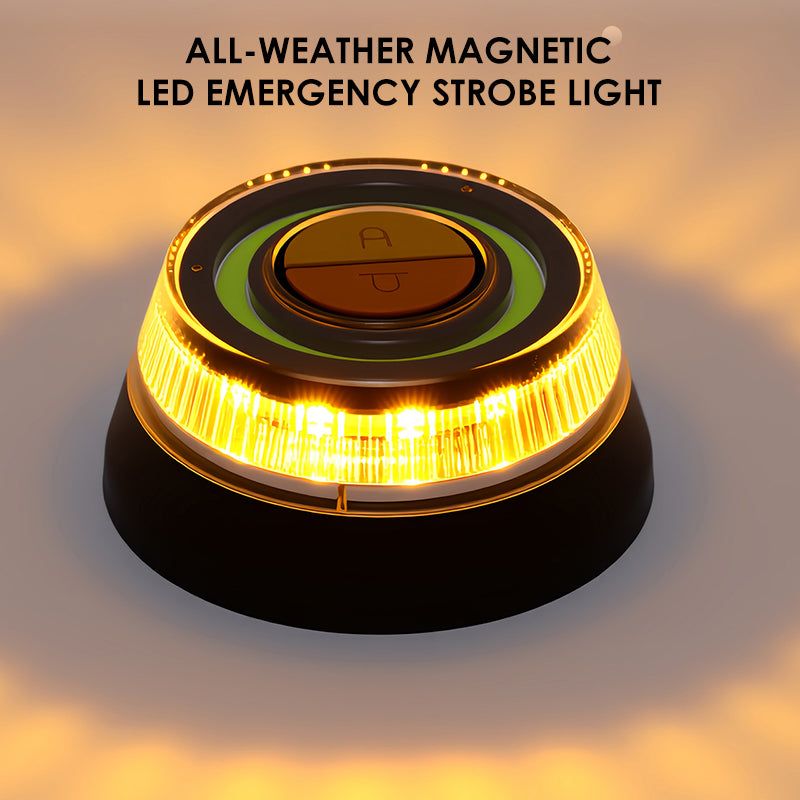 All-Weather Magnetic LED Emergency Strobe Light