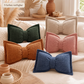✨50% Rabatt✨🎀 Chenille-Kissen Schleifenform | Weiches Dekokissen für Sofa & Bett – Flauschig & Gemütlich ✨