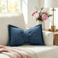 ✨50% Rabatt✨🎀 Chenille-Kissen Schleifenform | Weiches Dekokissen für Sofa & Bett – Flauschig & Gemütlich ✨